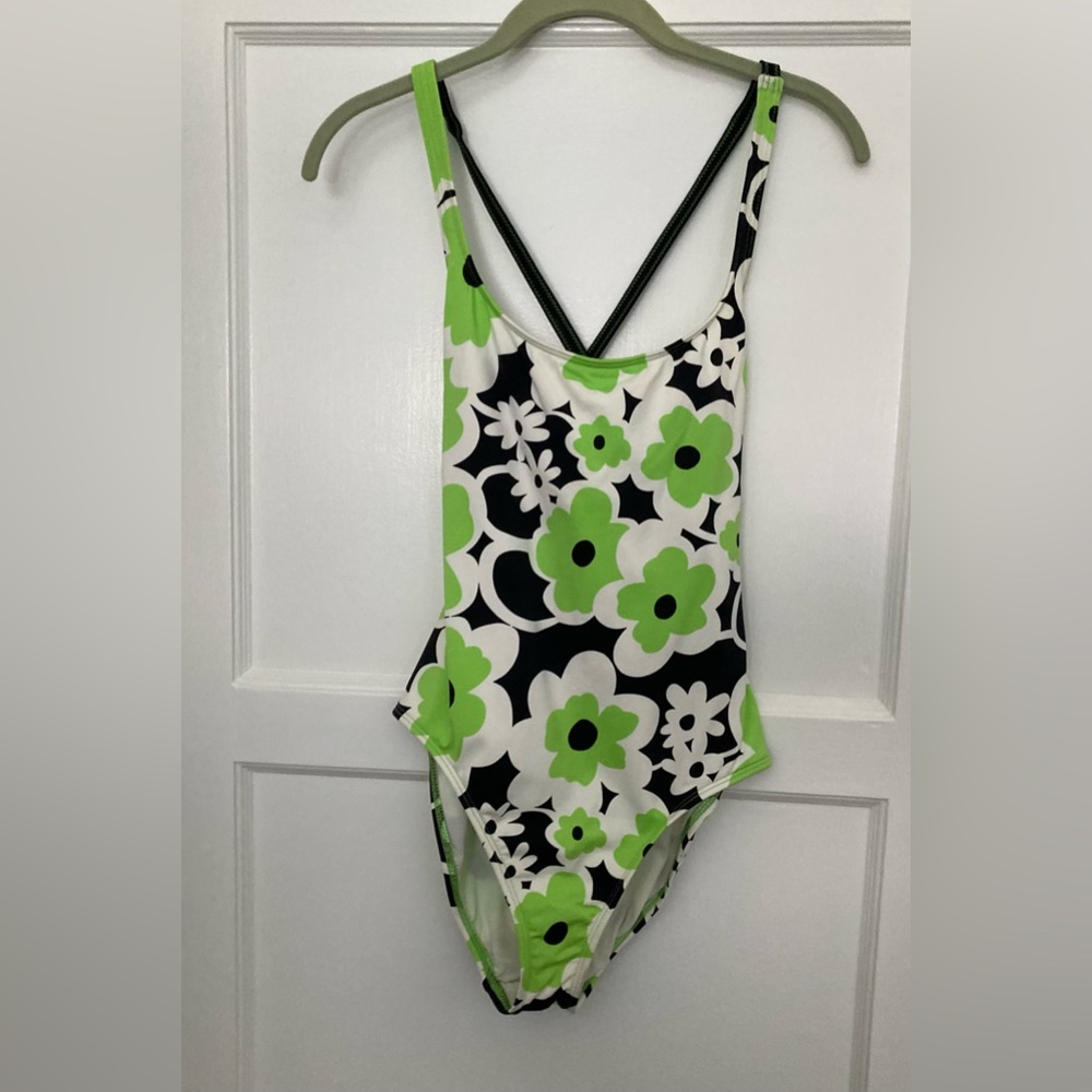 La Blanca floral bathing suit.  Size 12.  With tags.